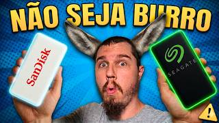 TOP 5 Melhores HD e SSD EXTERNOS (Ranking 2026) ▶ Pra Comprar e Não ter DOR de CABEÇA!