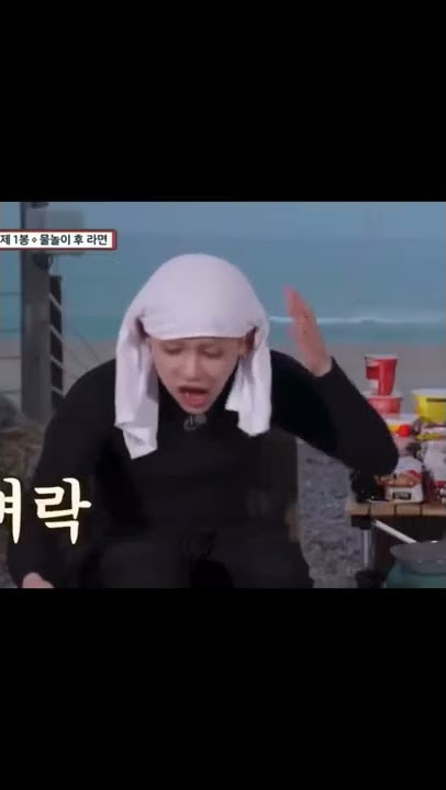 Jihoon spilling ramen🥲 #rakkidol #treasure