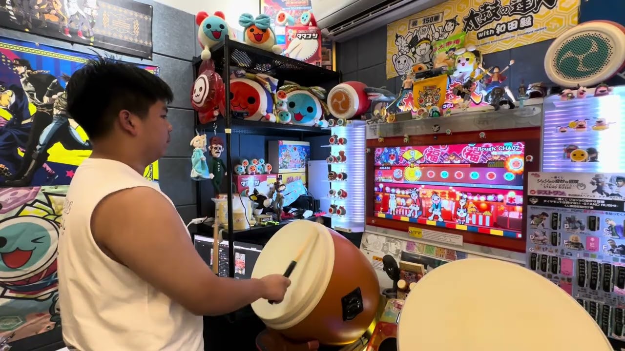太鼓の達人 Rough：CHA0Z 不可34 - YouTube