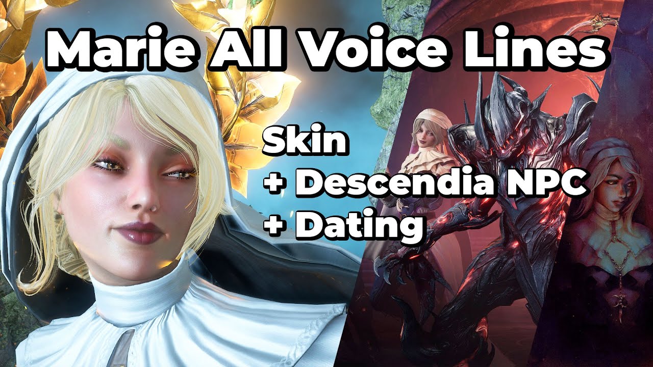 TODAS FALAS DA MARIE ( Skin / NPC de Descendia / Namorando ) - Warframe Wisp Protoframe