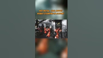 Molten Metal Stamping: Robots That Don’t Sweat It#industrialrobots #loadingandunloading #robotics