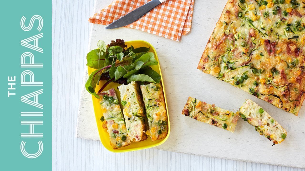 Lunch box & Picnic Frittata Fingers (Ad) | TheChiappas