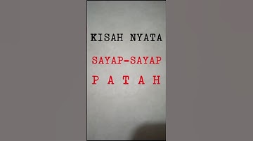 KISAH NYATA SAYAP-SAYAP PATAH.
