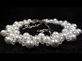 Hermoso y Fácil Collar de Perlas y Cristales...Clase #42!!!