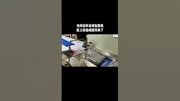 Towel automatic pillow packing machine, the source of factory products, rest assured easy to use.