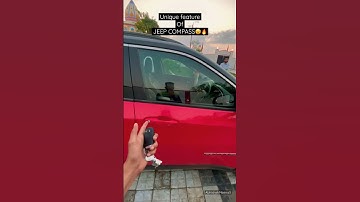 Unique feature of JEEP COMPASS😵🔥#shorts #youtubeshorts #viralvideo #viral #trending #vlog #cars