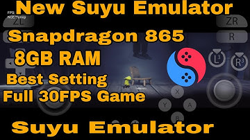 New Suyu Emulator Android - Little Nightmares  Samsung S20 FE 5G 8GB RAM Best Setting Game Play
