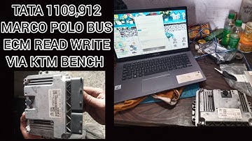 TATA 1109,912,1512 ECM READ AND WRITE FULL PROCESS VIA KTM BENCH 2IN1