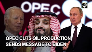 Advantage Putin: OPEC makes deep oil cuts, White House calls it 