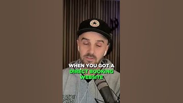 Why Direct Booking Website is Important #shorts