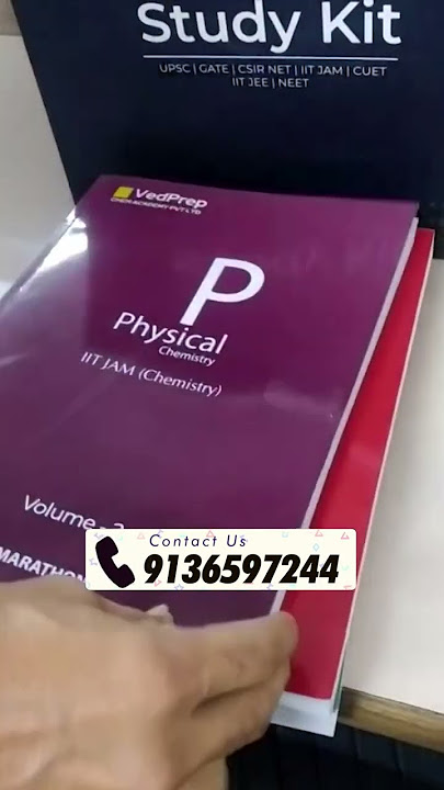 📚👌 Best Book for IIT JAM Chemistry @VedPrepChemAcademy #studymaterial #chemistrystudent