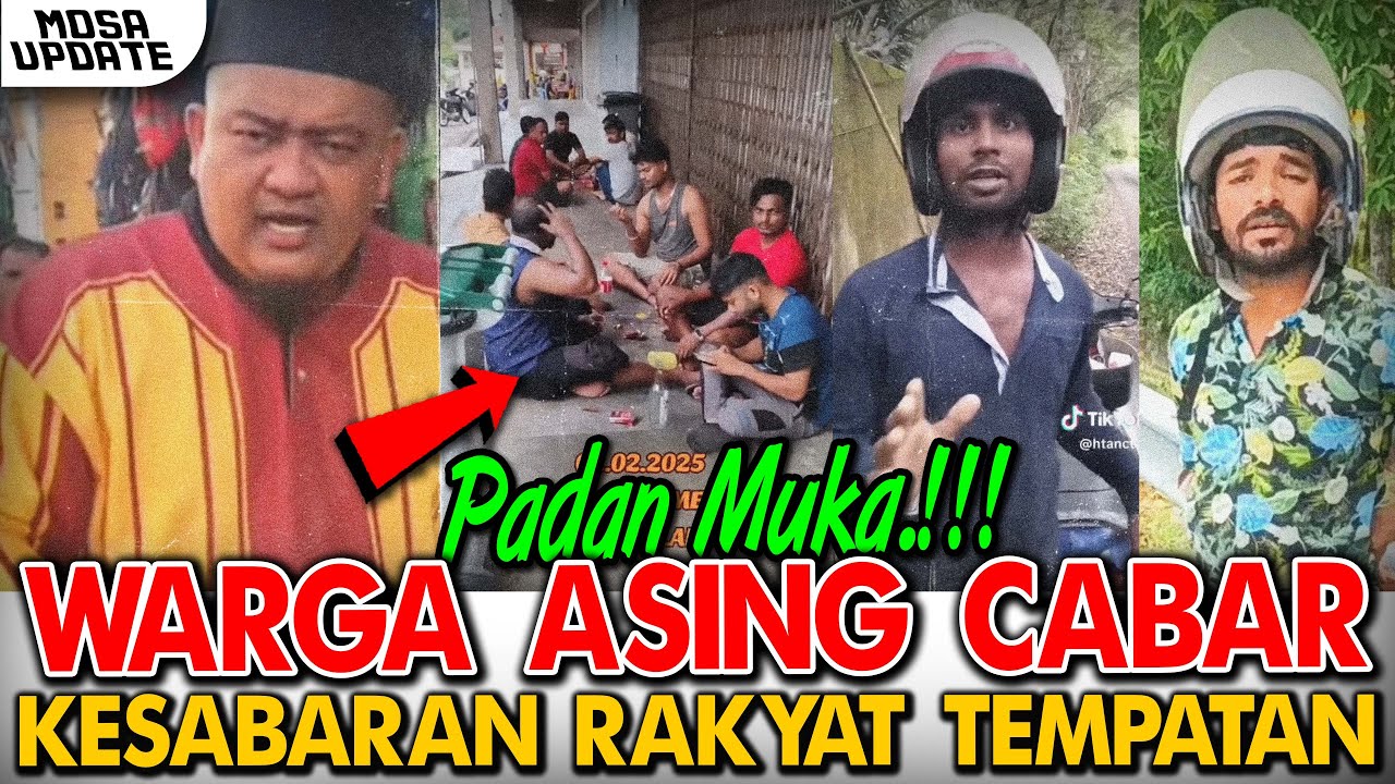 PADAN MUKA❗WARGA ASING CABAR RAKYAT MALAYSIA⁉️SEHINGGA BUAT ORANG MALAYSIA GERAM