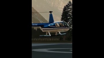 Robinson R-44 Full Down Autorotation X-Plane 12