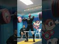 Karlos Nasar Totals 400kg In The Training Hall!!! 180/220 with a Power Jerk 🤯 #weightlifting