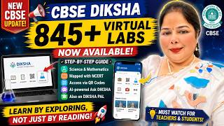 CBSE DIKSHA Update: How to Access 845+ Virtual Labs | Step-by-Step Guide