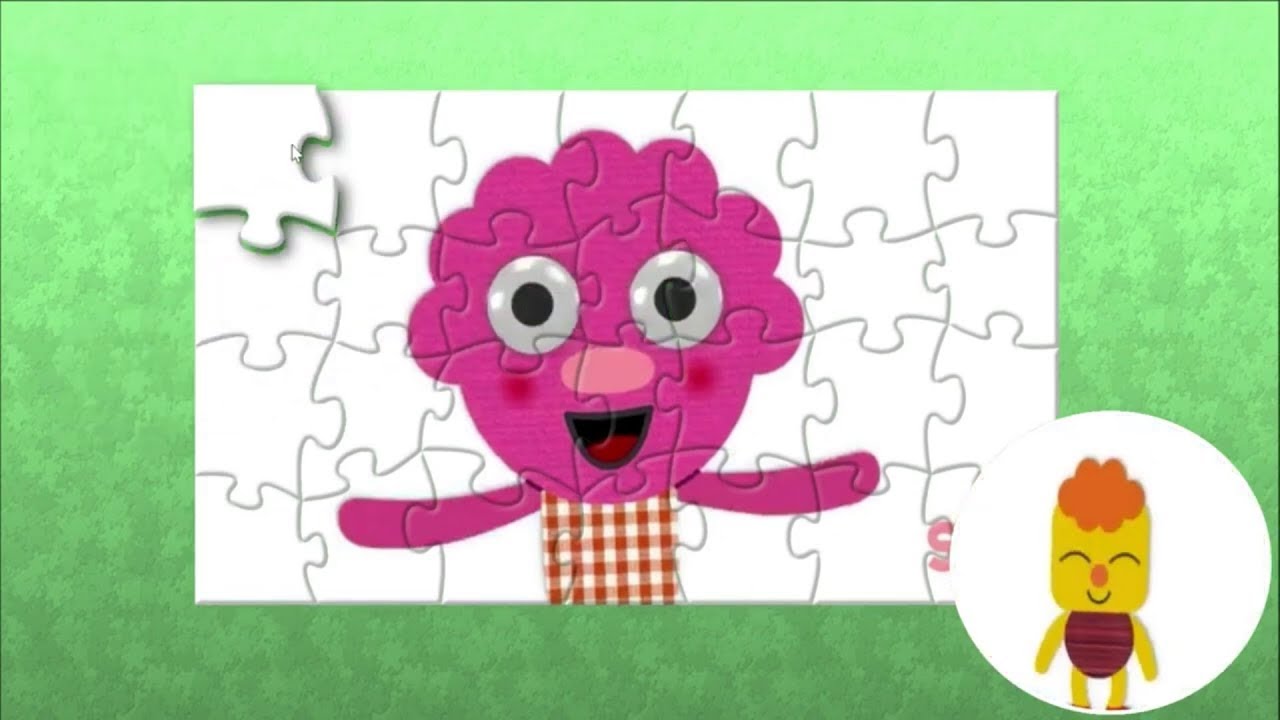 This Is A Happy Face Noodle & Pals Super Simple Songs Puzzle Top - YouTube