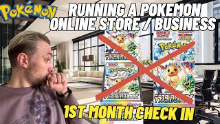 1st Month Running A Pokemon Online Store / Business (Terastal Festival EX - No Thanks?)