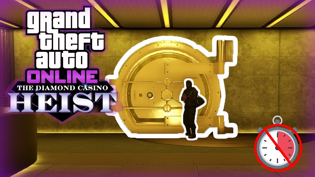 Как попасть в хранилище казино без таймера - Casino Heist Vault door ...
