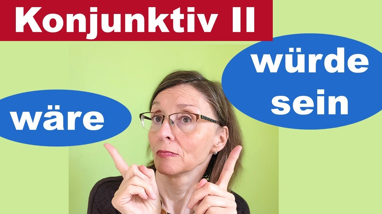 Darfst du die 2 Formen von KONJUNKTIV II immer benutzen? (mit Übungen) (Deutsch B1-B2)
