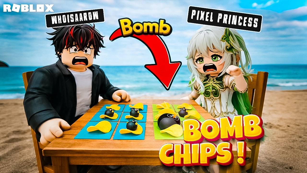 🌶️💀 Roblox Bomb Chip Challenge GONE WRONG 😹🔥