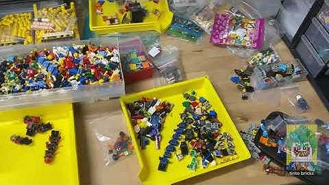 Bricklink & BrickOwl Vlog #8 // The great minifigure sort, a new storage solution