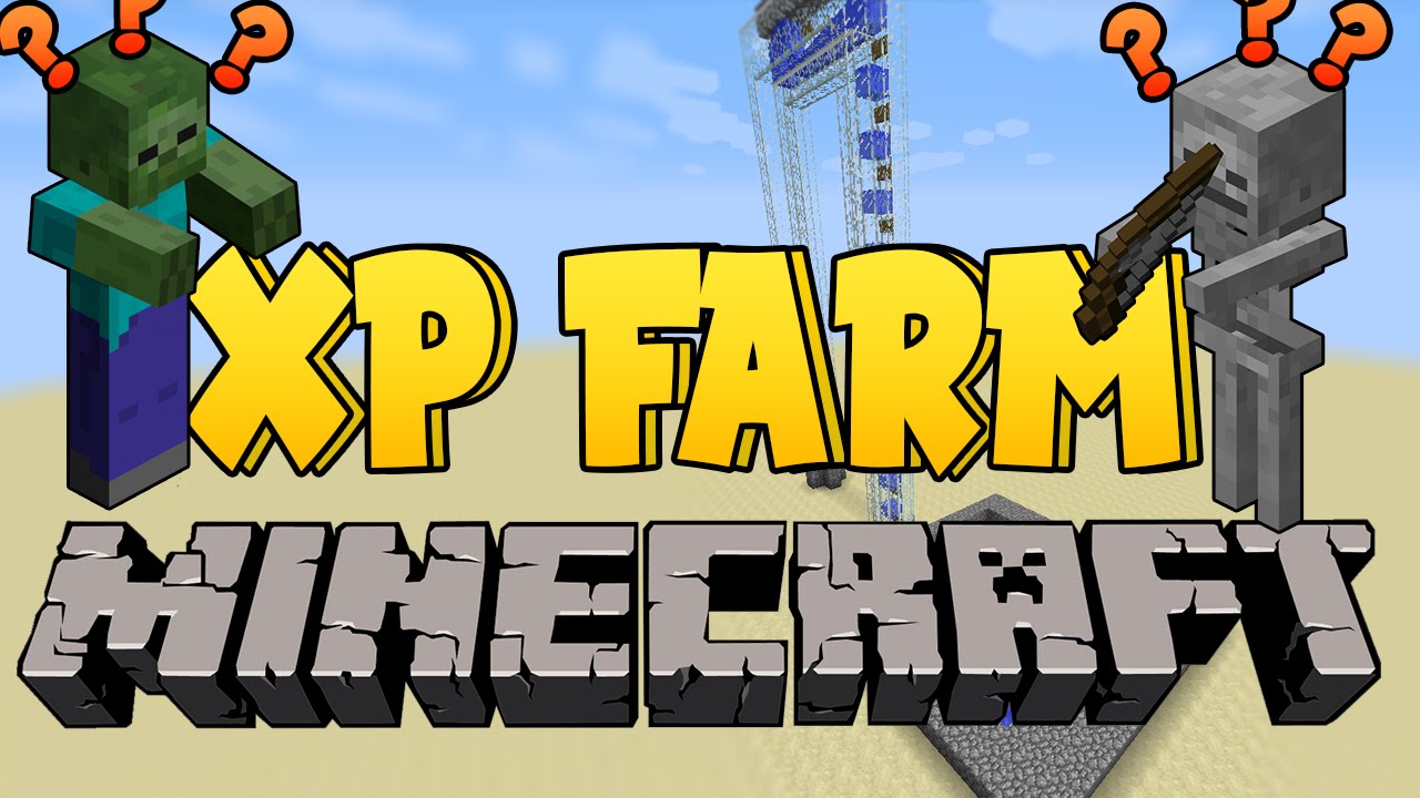 Minecraft: How to make a XP Farm? 1.10 (Easy) - YouTube