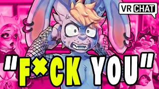 Disgusting VRChat Bunny Freaks Out After Getting Exposed