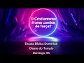 EBD - 31/08/2025 - Ap. - Aula 03 - O Cristianismo é uma camisa de força? | Deborah Melo