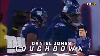 All 15 Daniel Jones career rushing touchdowns