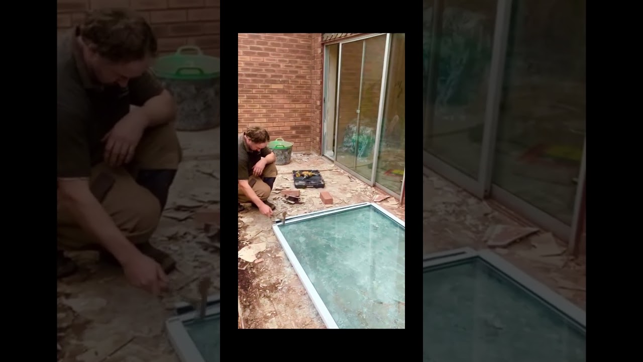 Smashed glass