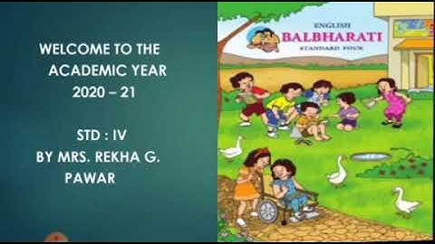 STD IV..English..L.8 A Great Leader