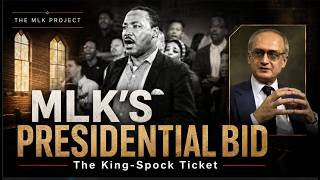 When MLK Considered the White House | The MLK Project
In this scene from Season 2, Episode 8 of The MLK Project, Chad O. Jackson and Chuck Littleton examine the little-discussed question of Martin Luther King Jr.’s political ambitions, including the proposed King-Spock ticket and the role of the National Conference for New Politics.
Drawing on commentary, historical footage, and testimony from William Pepper, this segment revisits the political maneuvering surrounding a possible third-party presidential effort in 1968, and the convention struggle that helped bring it to an end.
This is a scene from The MLK Project, a documentary series by Chad O. Jackson.
Watch more and purchase the full series at: chadojackson.com When MLK Considered the White House | The MLK Project
