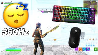 Razer Huntsman Mini ASMR 😴Lawless Boxfights & Zonewars🏆 Satisfying Keyboard Fortnite 360 FPS 4K