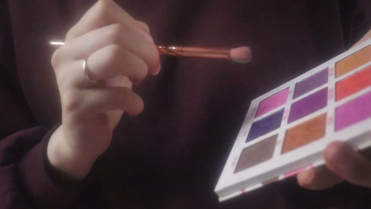 ASMR - Doing your makeup on the camera [ lofi, no talking, no tapping, no mouth sounds ] 