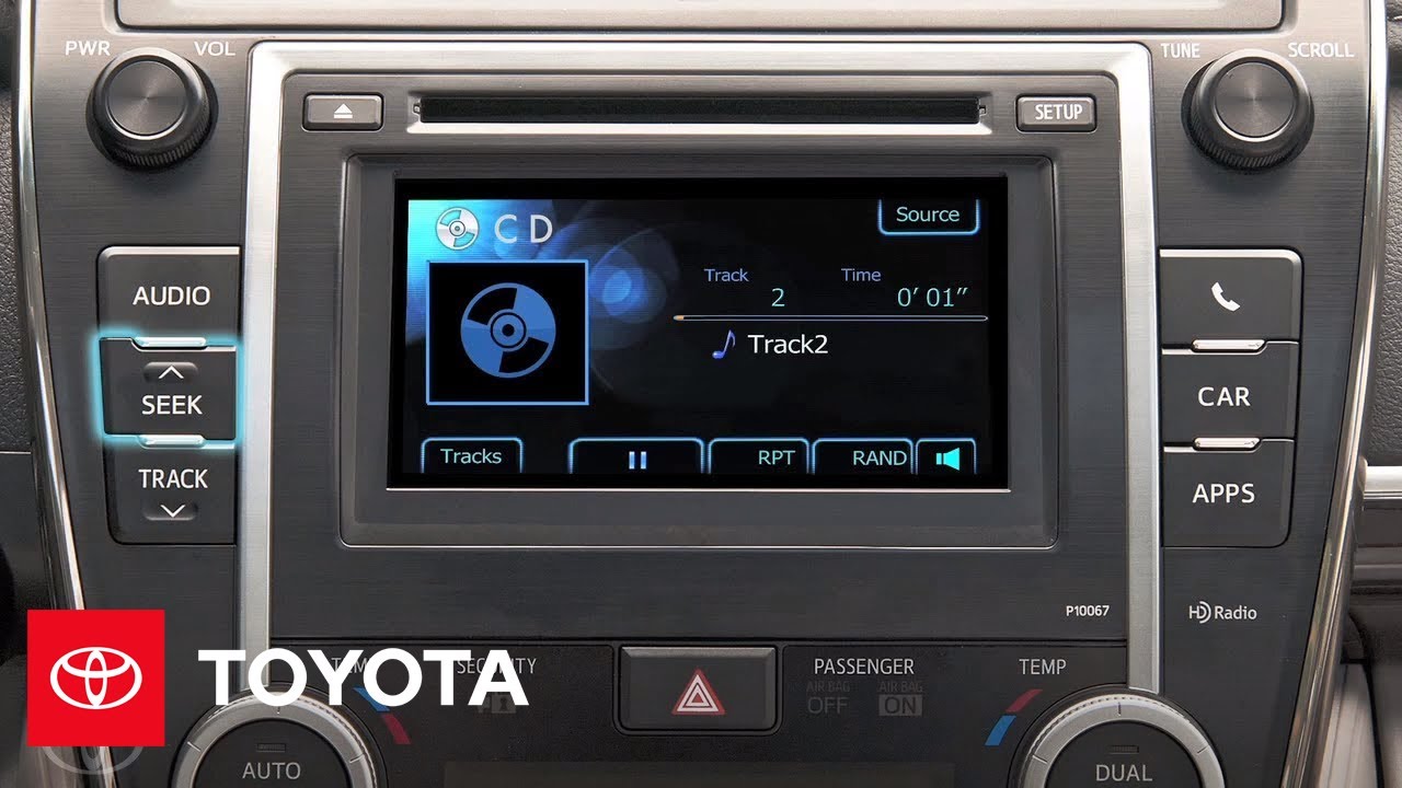 Entune® How-To: CD Player | Toyota - YouTube