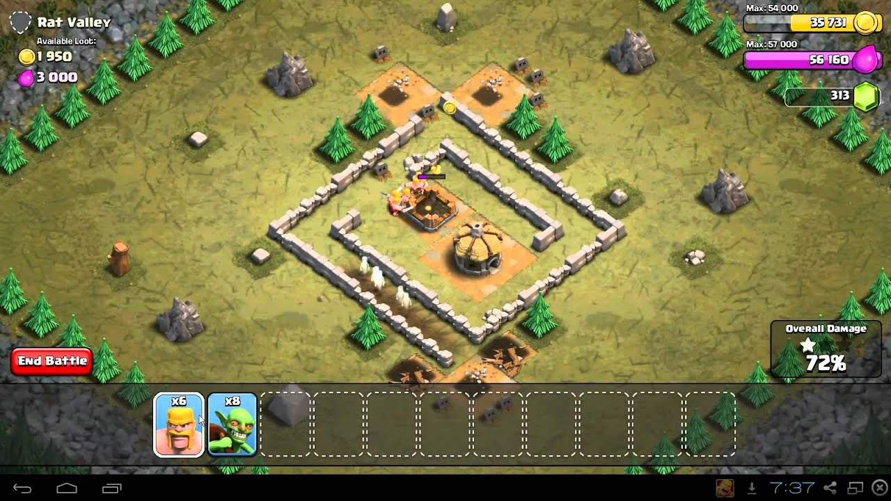 brute force clash of clans