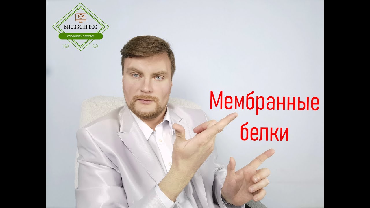 Мембранные белки. ЕГЭ Биология. ЕГЭ 2022.