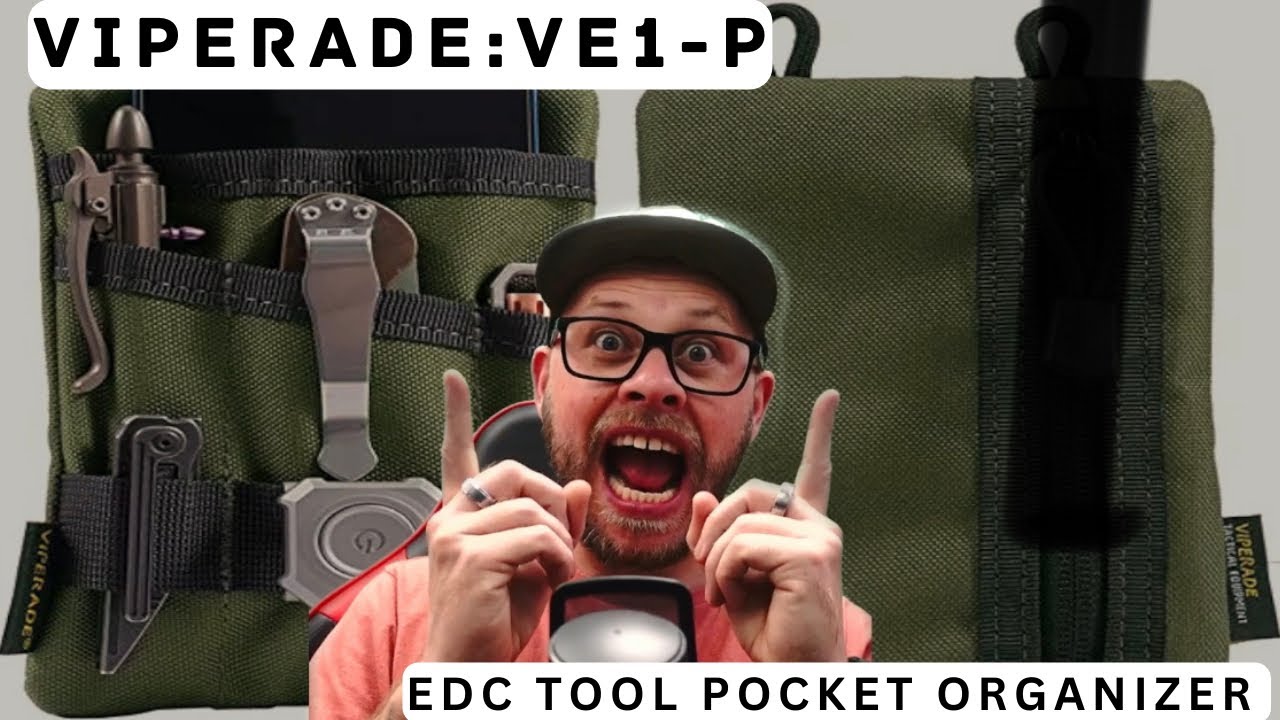 VIPERADE VE1P EDC Pocket Organizer LOADOUT YouTube