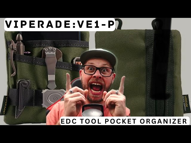  VIPERADE VE6 EDC Pouch, Pocket Organizer with Belt