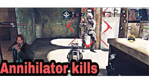 Annihilator in COD mobile| Annihilator kills one shot one kill.