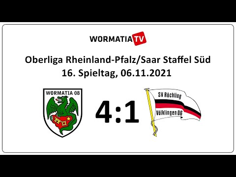 Spielbericht Wormatia Worms - SV Röchling Völklingen 4:1 (06.11.2021)