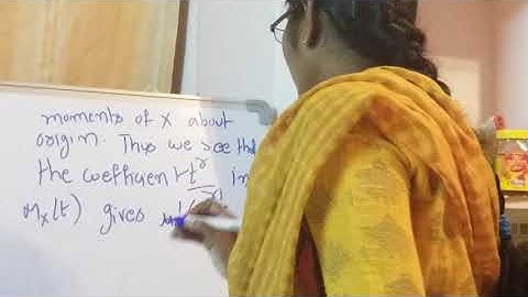 Moment  Generating Function (m.g.f) and its properties