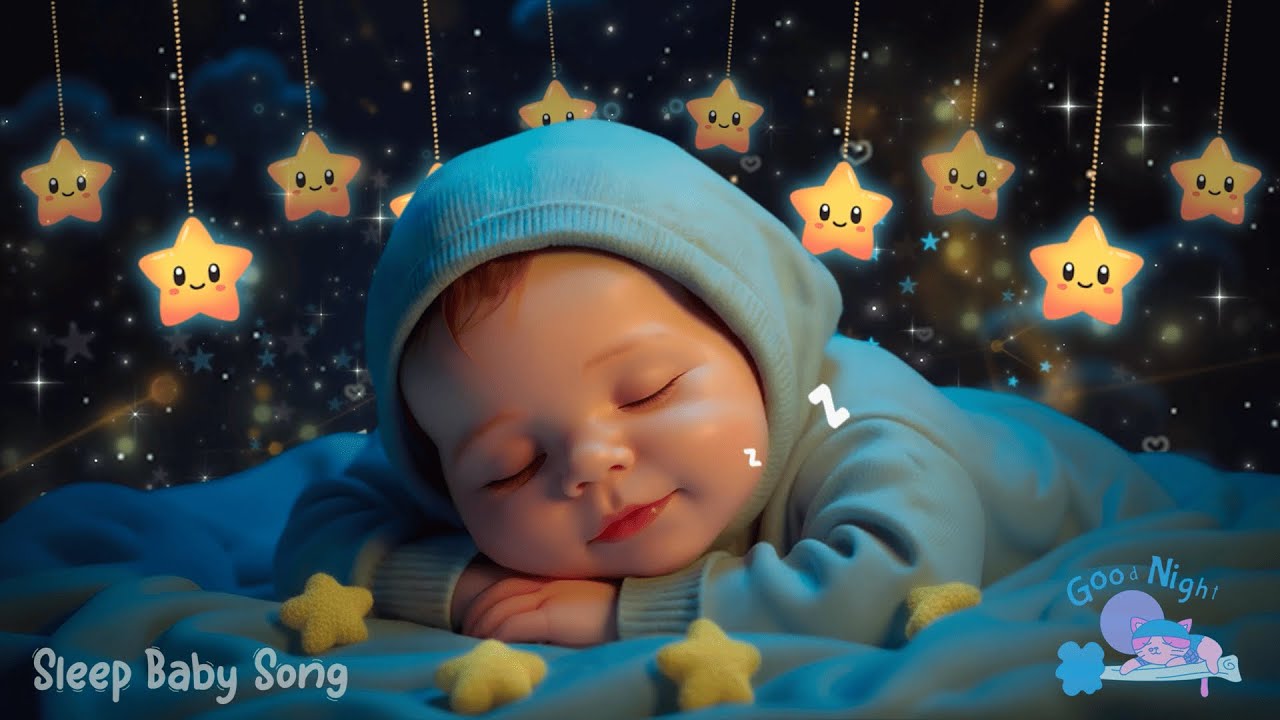 Deep Sleep Instantly in 3 Minutes 💤 Baby Sleep Music 🌙 Overcome Insomnia ⭐ Mozart & Brahms Lullabies