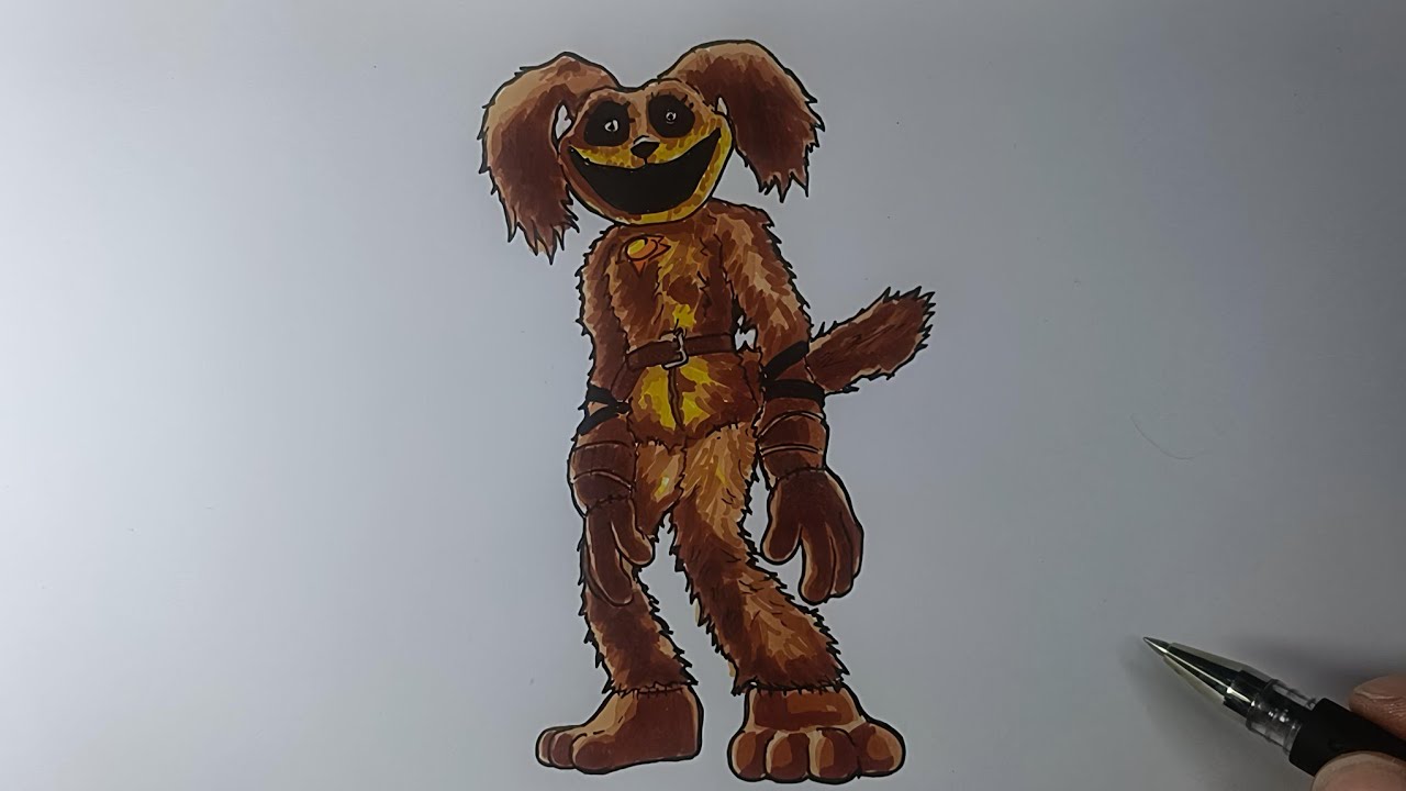 How To Draw Dogday In Poppy Playtime Chapter 6 Started the Hour of