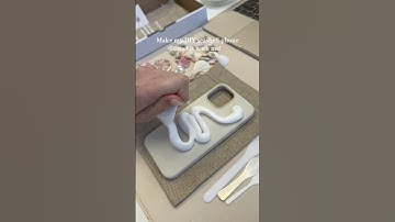 Make my DIY SEASHELL PHONE CASE KIT with me! 😮‍💨🐚 #seashellphonecase