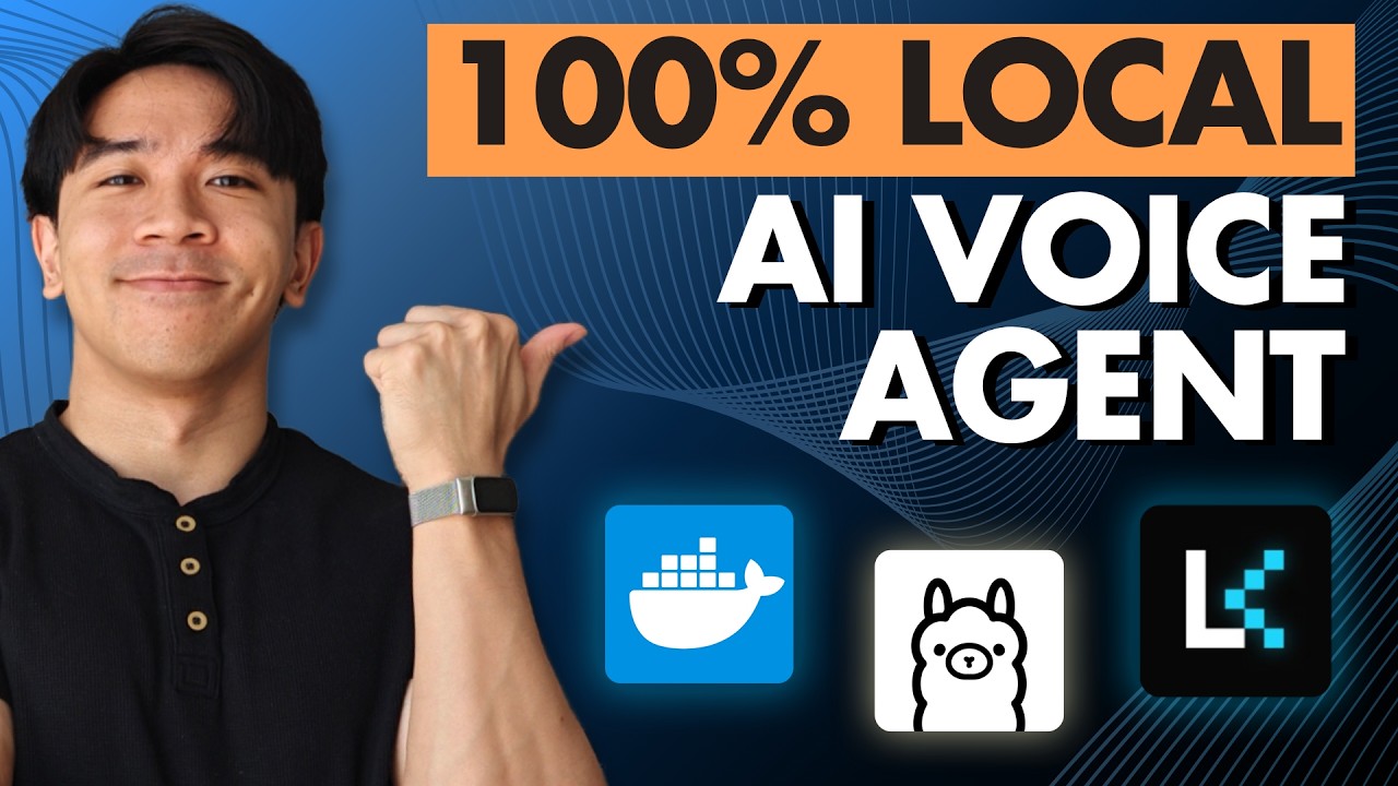 Set up a 100% Local AI Voice Agent in 10 minutes! [UPDATED] | (LiveKit)
