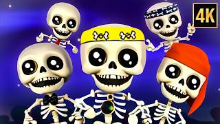 five little skeletons more happy halloween songs kids