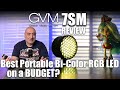 GVM 7SM Double-Sided Mini Bicolor RGB LED Video Light Review - Best Portable affordable LED?