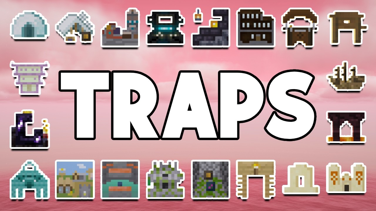 I added Traps to Every Structure in Minecraft