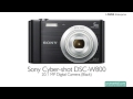 Sony Cyber-shot DSC-W800 20.1 MP Digital Camera (Black)